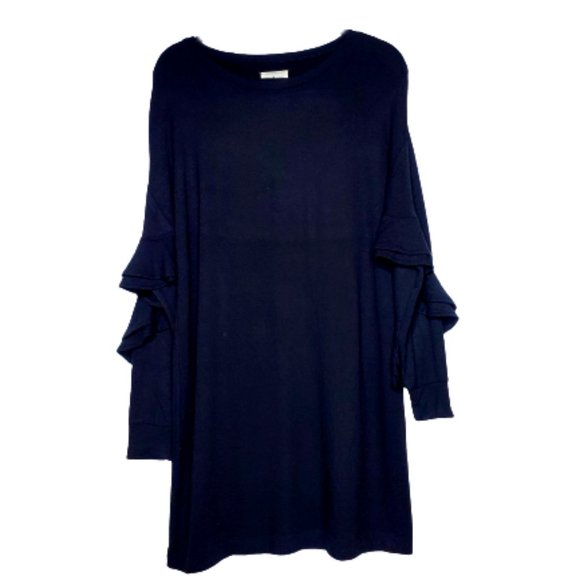 Lou & Grey Signature Soft Dress with Ruffles sleeves. - Picture 1 of 5